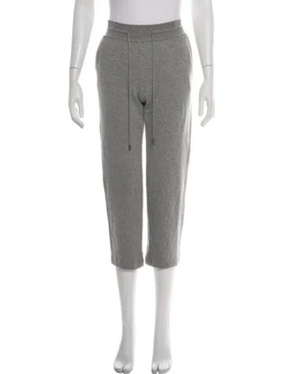 Pre-owned Loro Piana Baby Cashmere Sweatpants In Grey