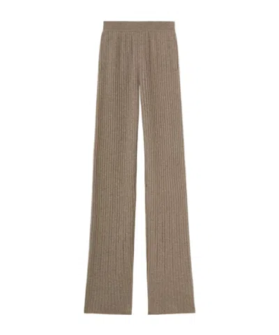 Loro Piana Baby Coste Pants In Brown