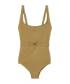 Loro Piana Backless One-piece Swimsuit In Green