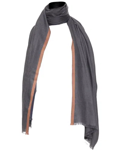 Pre-owned Loro Piana Balat Stola Cashmere Silk Fringe Scarf