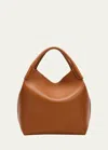 Loro Piana Bale Large Leather Bag In 705g Tbc New Petr