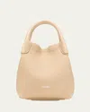 Loro Piana Bale Micro Grain Leather Crossbody Bag