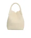 Loro Piana Bale Mini Shoulder Bag In Tender White