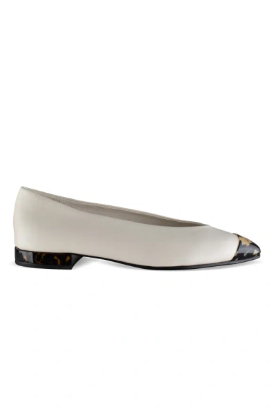 Loro Piana Rebecca Tortoiseshell-effect Ballet Flats In Gray