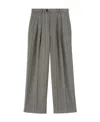 Loro Piana Barbed Straight-leg Trousers In Gray