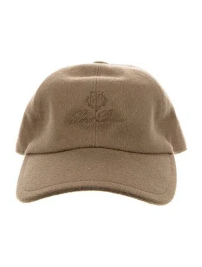 Pre-owned Loro Piana Baseball Cap In Brown