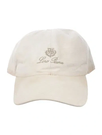 Pre-owned Loro Piana Baseball Cap In Neutral