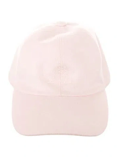 Pre-owned Loro Piana Baseball Cap In Pink