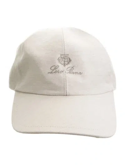 Pre-owned Loro Piana Baseball Cap W/tags W/tags In Neutral