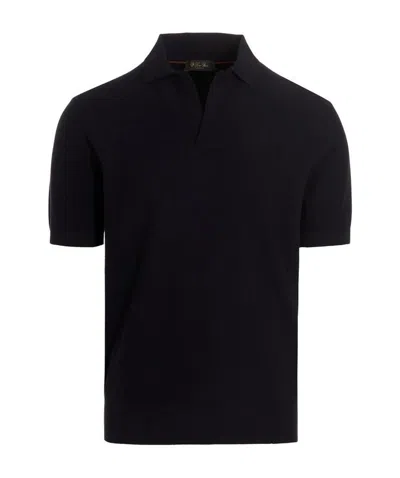 LORO PIANA BASIC SHORT-SLEEVED POLO SHIRT