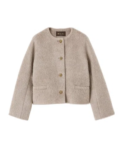 Loro Piana Bastian Blouson In Neutral