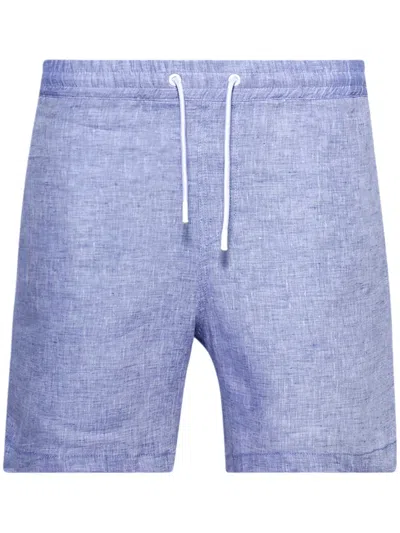 Loro Piana Bay Solaire Bermuda Shorts In Blue