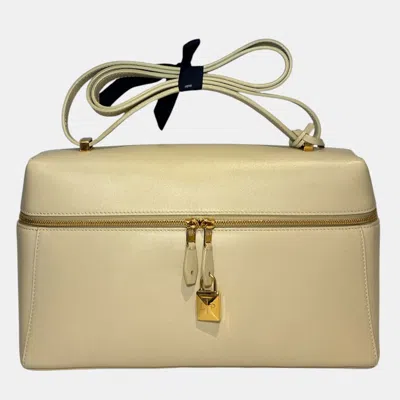 Pre-owned Loro Piana Beige Leather Extra Bag L27