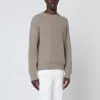 Loro Piana Plane Tree Knitted Cashmere Sweater In Brown