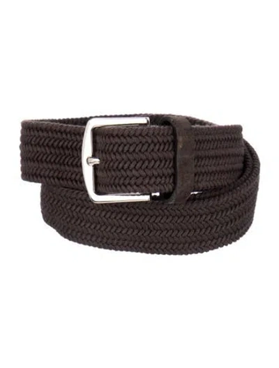 Pre-owned Loro Piana Belt In Brown