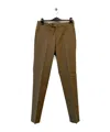 Loro Piana Belt-loop Casual Pants In Brown