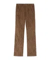 Loro Piana Belt-loop Casual Pants In Brown