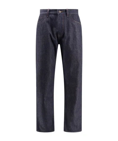 Loro Piana Belt-loop Jeans In Black
