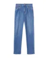 Loro Piana Belt-loop Jeans In Blue