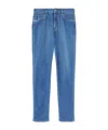 Loro Piana Belt-loop Jeans In Blue