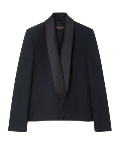 Loro Piana Beth Jacket In Black