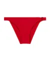 Loro Piana Marine Embellished Bikini Briefs In Red
