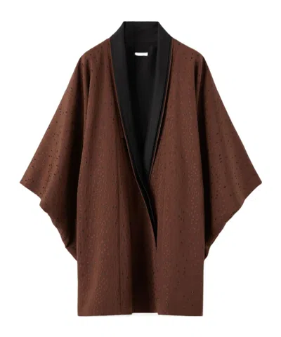 Loro Piana Bill Coat In Brown