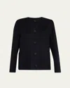 Loro Piana Blaney Double Cashmere Shirt Jacket In Blue