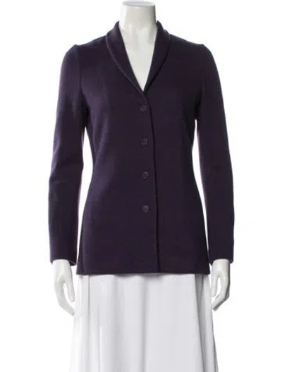 Pre-owned Loro Piana Blazer In Purple