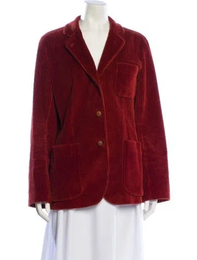 Pre-owned Loro Piana Blazer In Red