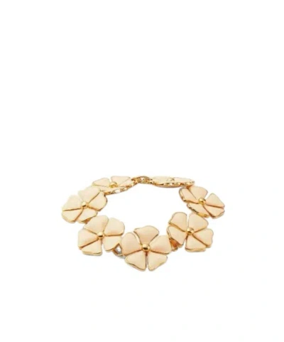 Loro Piana Blooming Linenflower Bracelet In Yellow