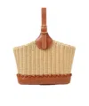 Loro Piana Bobbin Bucket Bag Wicker
