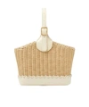 Loro Piana Bobbin Bucket Bag Wicker