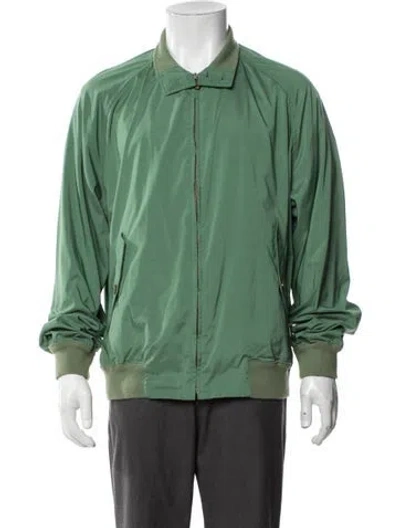 Pre-owned Loro Piana Bomber Jacket In Green