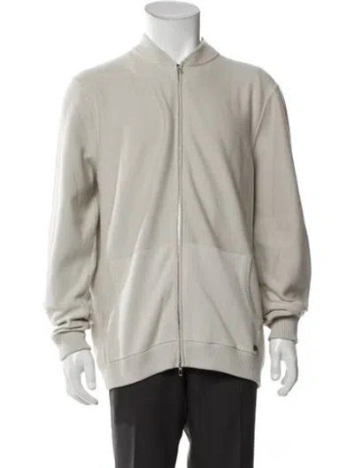 Pre-owned Loro Piana Bomber Jacket In Neutral