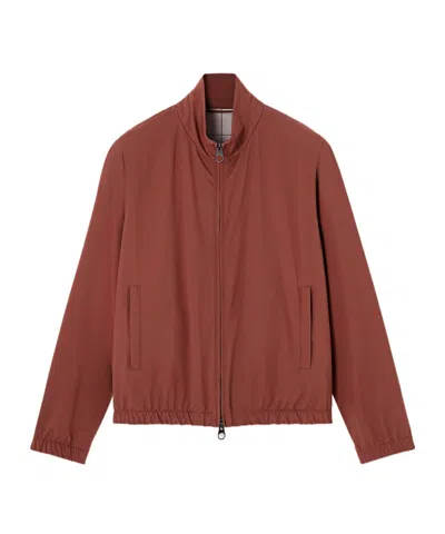 Loro Piana Bomber Jacket In Red