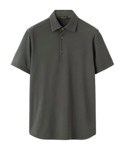 Loro Piana Brenna Polo Shirt In Green