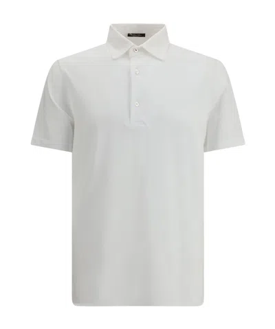 Loro Piana Brenna Polo Shirt In White