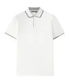 Loro Piana Brentwood Short-sleeved Polo Shirt In White