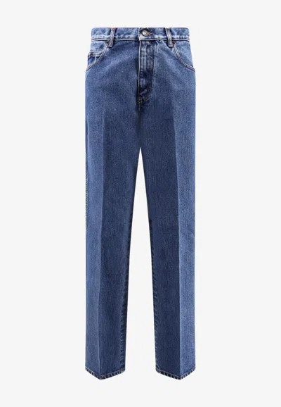 Loro Piana Brooke Straight-leg Jeans In Blue