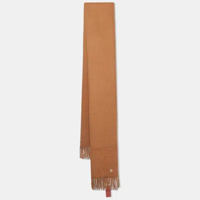 Pre-owned Loro Piana Brown Vicuna Stole