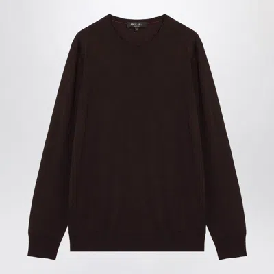 Loro Piana Brown Wool Sweater