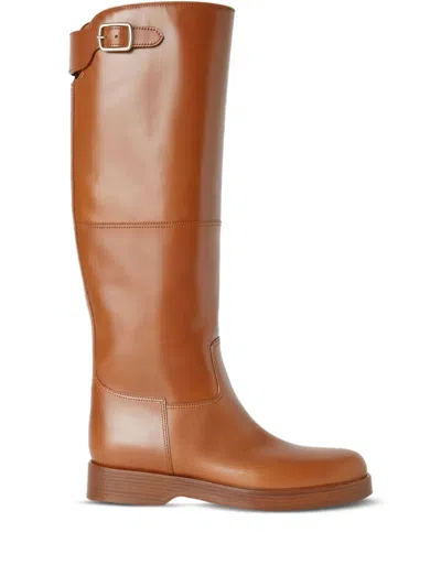 Loro Piana Buckle-fastening Calfskin Boots