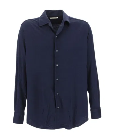 Loro Piana Button-down Shirt In Black