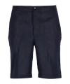 Loro Piana Button Shorts In Black