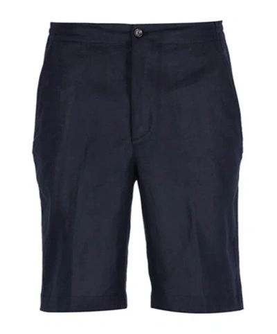 Loro Piana Button Shorts In Black