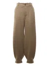 Loro Piana Rio Bodro Trousers Cuffed Hem In Brown
