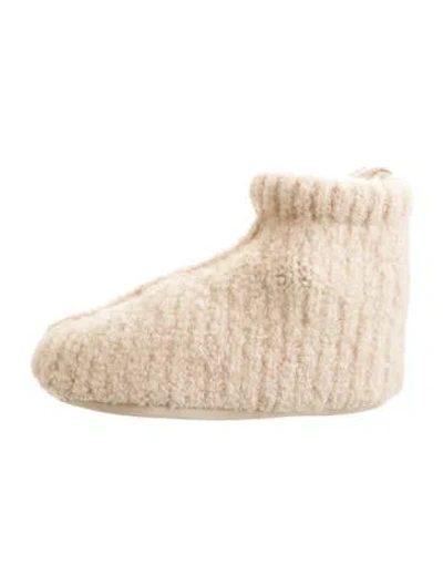 Pre-owned Loro Piana Calzettone Cashmere Boots W/ Tags In Neutrals