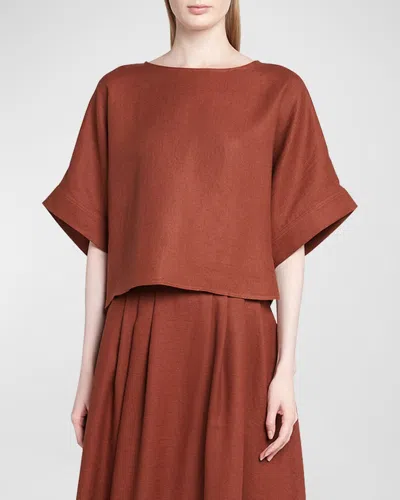 Loro Piana Morey Kimono Sleeve Blouse In Multi