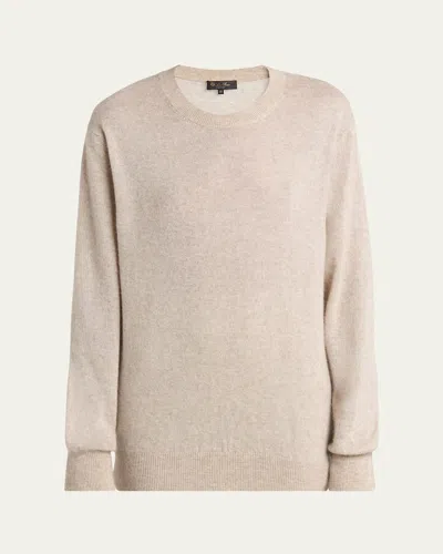 Loro Piana Camino Gg14 Cashmere Silk Sweater In Q02y Garnet Elegance